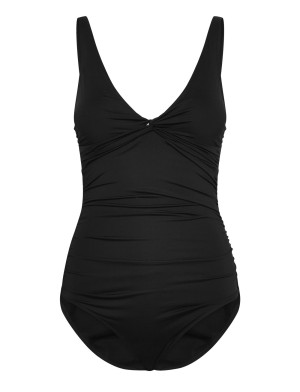 Panos Emporio Simi Solid Swimsuit   40 Black 40