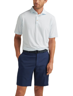 Peter Millar Salem High Drape Perf Short - Navy - 38 Regular Navy 38 Regular