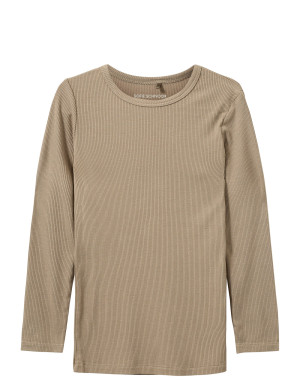 Sofie Schnoor Baby and Kids Petriciasb T-Shirt Long Sleeve - Beige - 98