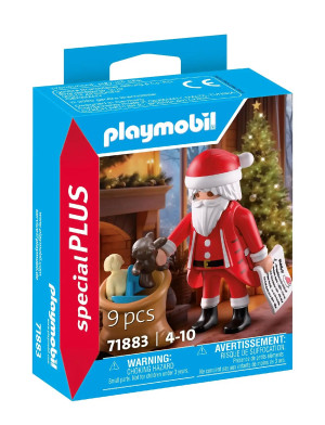 Playmobil Santa Clause With Wish List - Red - ONE SIZE