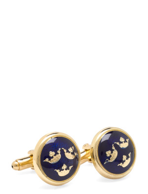 Portia 1924 Cuff Links   ONE SIZE Gold ONE SIZE