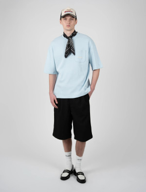 Prohibited Newport Pleated Shorts - Black - 32 x 60.5