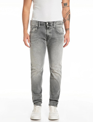 Replay Anbass Trousers Slim Hyperflex Dust - Grey - 32 x 34