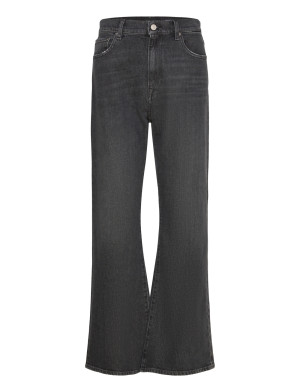 Replay Becka Trousers Mid Waist Flared Original   27 x 30 Grey 27 x 30