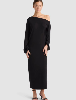 Residus Giovanna Dress - Black - M Black M