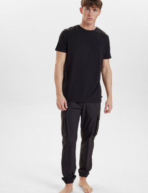 Resteröds Rtbamboo Tee. - Black - M