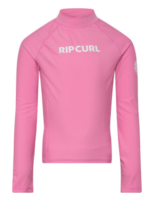 Rip Curl Classic Surf Ls Rashvest-Girl   12 Pink 12