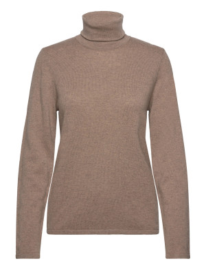RM By Rosemunde Rmwsofia Wool Ls Roll-Neck Pullover   S Beige S