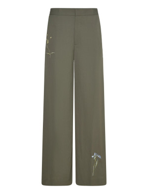 Rodebjer Nora Embroidery   XS Khaki XS