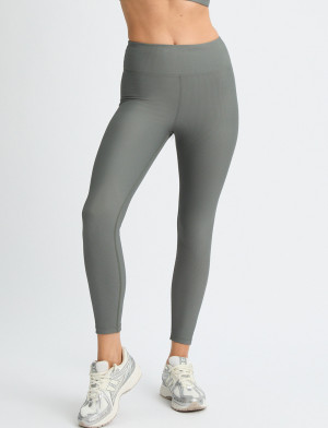 Röhnisch Ribbed R Hw Tights - Grey - XS Grey XS