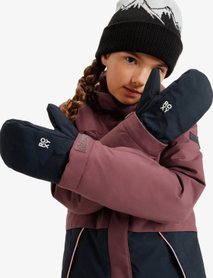 Roxy Jetty Girl Solid Mitt - Black - 140