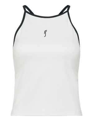 RS Sports Women's Court Tank 2 In 1   M White M