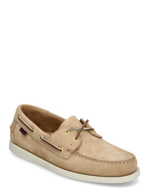 Sebago Docksides Portland Nubuck - Beige - 43