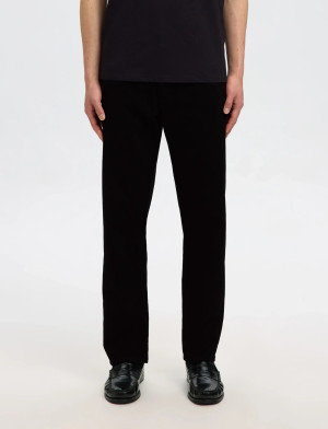 Selected Slh196-Straight Ben Stay Black 600 Jeans - Black - 30 x 34