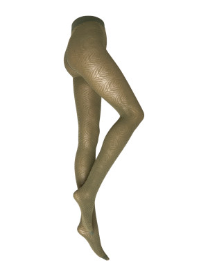 Sneaky Fox Goldie Tights - Khaki green - ONE SIZE