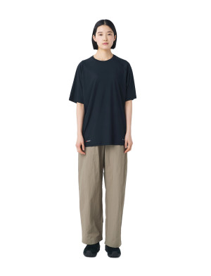 SNOW PEAK Polartec Power Dry T-Shirt - Black - M