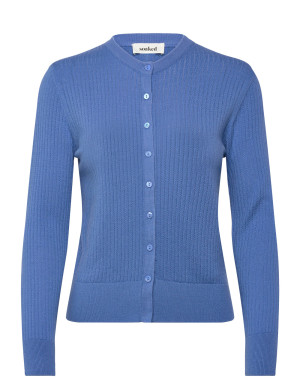 Soaked Slspina Cardigan - Blue - XL