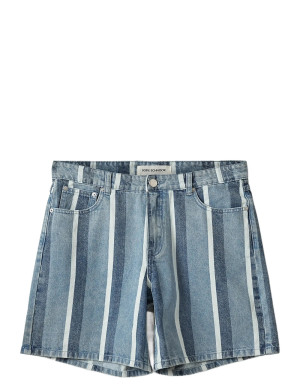 Sofie Schnoor Ozilasw Striped Denim Shorts   36 Blue 36