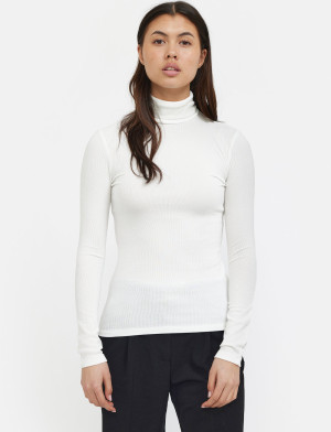 Soft Rebels Srfenja Rollneck Top - White - L