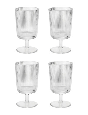 Stelton Pilastro Vinglas 0.18 L. 4 Stk Clear - Nude - 18 CL
