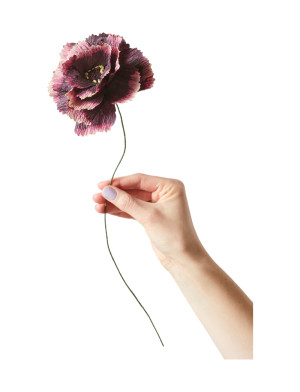 Studio About Paper Flower - Purple - L:12.0CM