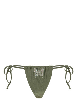 SUI AVA Butterfly Bikini Tanga   36 Khaki 36