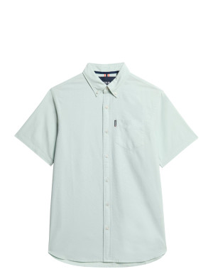 Superdry Oxford S/S Shirt   XL Green XL