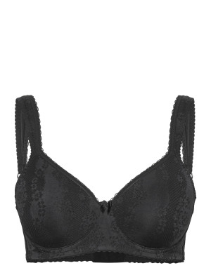 Swegmark Adorable Shape Padded Wired Bra   B x 75 Black B x 75