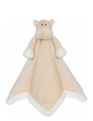 Teddykompaniet Diinglisar, Blankie, Hippo, Apricot   35X35CM Orange 35X35CM