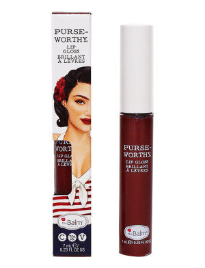 The Balm Purseworthy Lip Gloss   Satchel - Pink - 14 ML