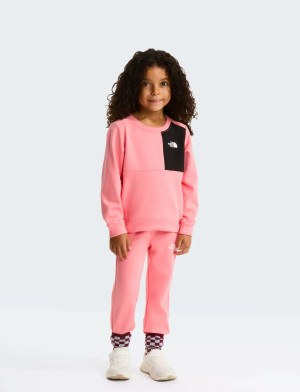 The North Face Kid Tnf Performance Fleece Set - Pink - 3