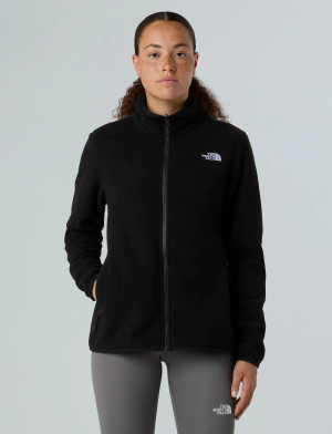 The North Face W Glacier Fleece Jacket - Black - S Black S
