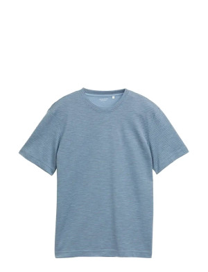 Tom Tailor Striped T-Shirt   M Blue M