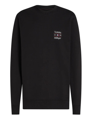 Tommy Hilfiger Hilfiger Stack Sweatshirt   L Black L
