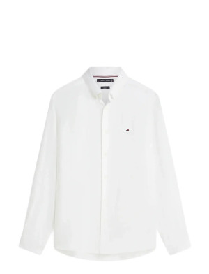 Tommy Hilfiger Pigment Dyed Li Solid Rf Shirt   XL White XL