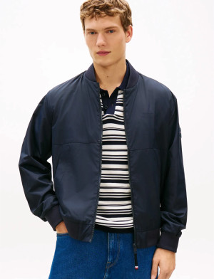 Tommy Hilfiger Branded Bomber - Navy - L