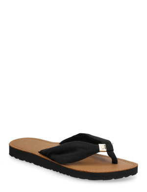 Tommy Hilfiger Th Ltr Footbed Summer Sandal - Black - 39