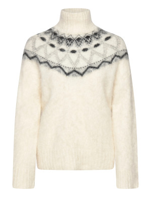Twist & Tango Champoluc Knitted Sweater   L White L