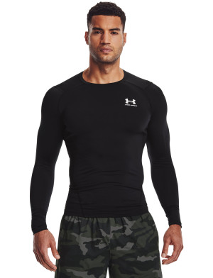 Under Armour Ua Hg Armour Comp Ls - Black - XXXL