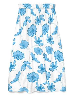 Vero Moda Vmjosie 7/8 Skirt Wvn Ga - Multi/patterned - S Multi/patterned S