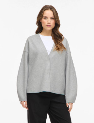 Vila Vijuice Loose L/S Jacket - Noos - Grey - 36