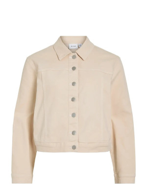 Vila Vinus New L/S Denim Jacket/Tes   40 Cream 40