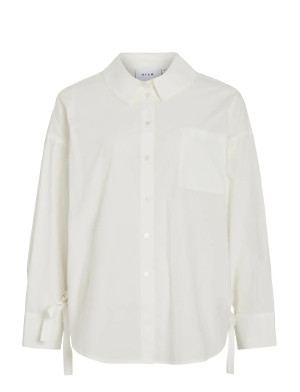 Vila Visiji L/S Lacing Shirt   40 White 40