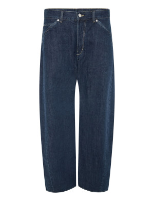 Weekday Low Rise Loose Skewed Jeans - Navy - 27 Navy 27