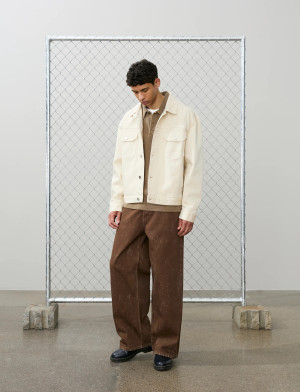 WOOD WOOD Wwtype 10 Jacket 25377 - Cream - M