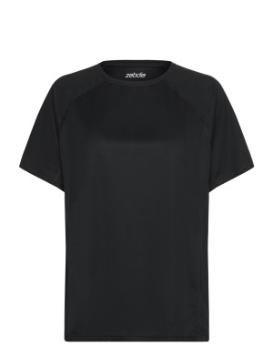 ZEBDIA Women Sports T-Shirt - Black - XXL