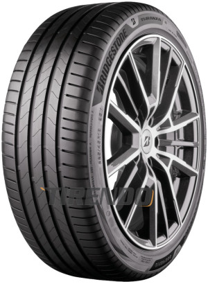 Bridgestone Turanza 6 RFT ( 255/40 R20 101Y XL B-Silent, Enliten / EV, RE0, med felgbeskyttelse (MFS), runflat )