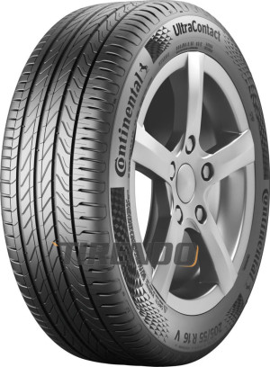 Continental UltraContact ( 215/45 R17 87V EVc, med felgkant )