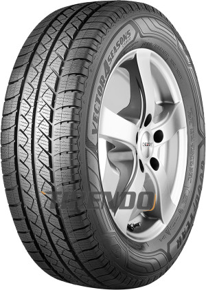 Goodyear Vector 4Seasons Cargo ( 225/75 R16C 121/120R 12PR EVR )