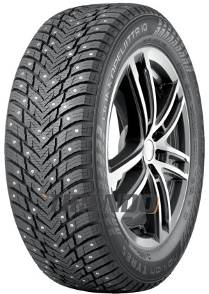 Nokian Hakkapeliitta 10 ( 225/55 R18 102T XL Aramid Sidewalls, SUV, med pigger )